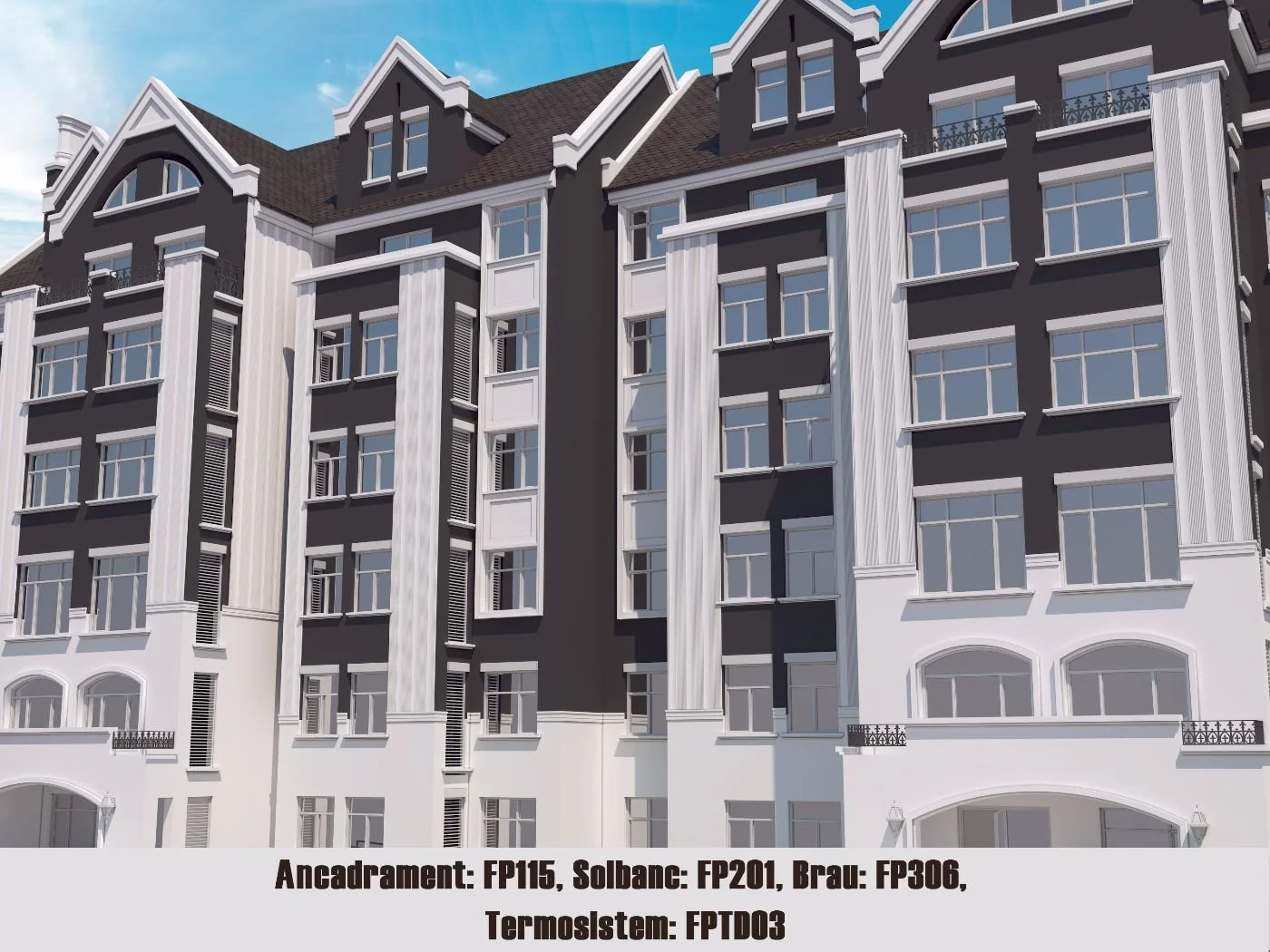 Termosistem decorativ FPTD03 dimensiuni 500x50x2000mm - imagine 4