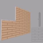 Termosistem decorativ FPTD06 dimensiuni 500x2000mm