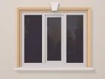Ancadrament fereastra exterior FP101 dimensiuni 120x80x2000mm - imagine 2