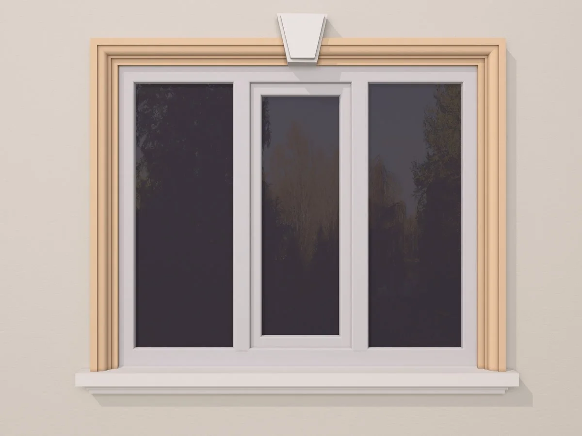 Ancadrament fereastra exterior FP101 dimensiuni 120x80x2000mm - imagine 2