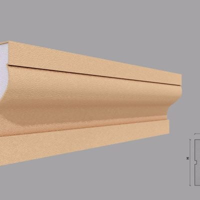 Ancadrament fereastra exterior FP105 dimensiuni 130x55x2000mm