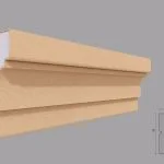 Ancadrament fereastra exterior FP106 dimensiuni 140x62x2000mm