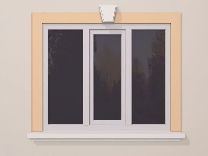 Ancadrament fereastra exterior FP110 dimensiuni 150x25x2000mm - imagine 4