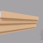 Ancadrament fereastra exterior FP115 dimensiuni 120x50x2000mm