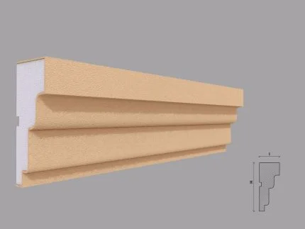 Ancadrament fereastra exterior FP115 dimensiuni 120x50x2000mm