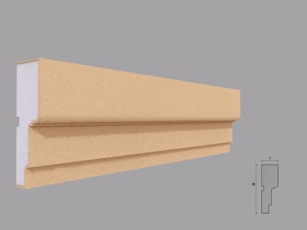 Ancadrament fereastra exterior FP117 dimensiuni 140x40x2000mm