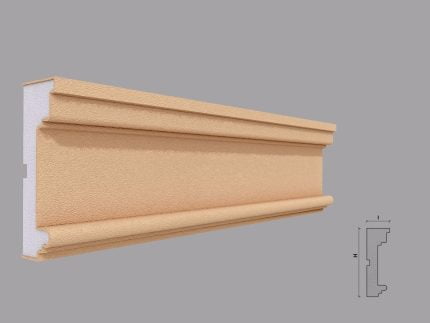 Ancadrament fereastra exterior FP118 dimensiuni 120x40x2000mm