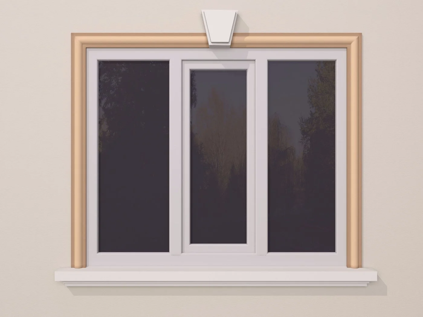 Ancadrament fereastra exterior FP121 dimensiuni 100x40x2000mm - imagine 4