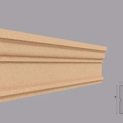 Ancadrament fereastra exterior FP125 dimensiuni 130x36x2000mm