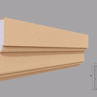 Ancadrament fereastra exterior FP126 dimensiuni 140x56x2000mm