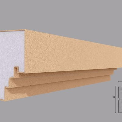 Solbanc/pervaz decorativ exterior FP201 dimensiuni 120x105x2000mm