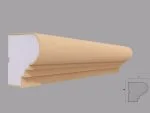 Solbanc/pervaz decorativ exterior FP202 dimensiuni 100x100x2000mm