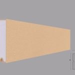 Solbanc/pervaz decorativ exterior FP203 dimensiuni 120x68x2000mm