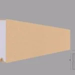 Solbanc/pervaz decorativ exterior FP203 dimensiuni 120x68x2000mm