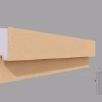 Solbanc/pervaz decorativ exterior FP204 dimensiuni 120x67x2000mm