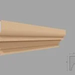 Solbanc/pervaz decorativ exterior FP205D dimensiuni 100x70x2000mm