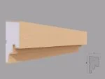 Solbanc/pervaz decorativ exterior FP208 dimensiuni 120x68x2000mm