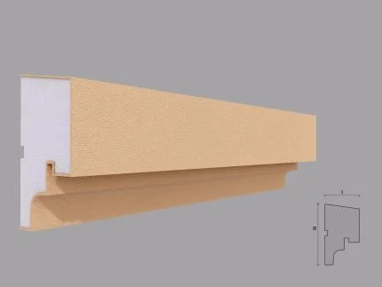 Solbanc/pervaz decorativ exterior FP208 dimensiuni 120x68x2000mm