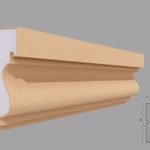 Solbanc/pervaz decorativ exterior FP209 dimensiuni 150x78x2000mm