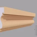 Solbanc/pervaz decorativ exterior FP209 dimensiuni 150x78x2000mm