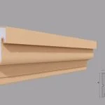 Solbanc/pervaz decorativ exterior FP210 dimensiuni 130x60x2000mm