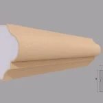 Solbanc/pervaz decorativ exterior FP215 dimensiuni 120x100x2000mm