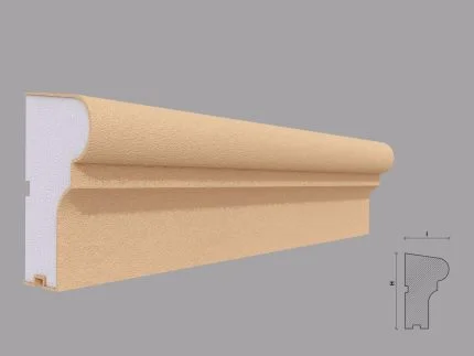 Solbanc/pervaz decorativ exterior FP217 dimensiuni 120x70x2000mm