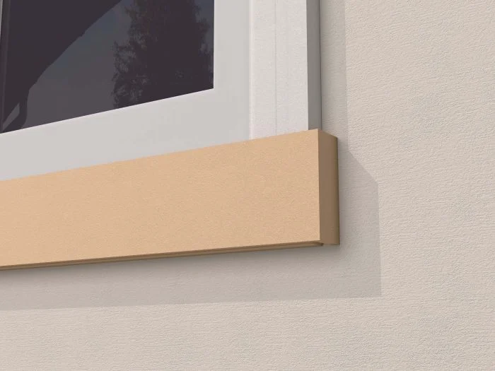Solbanc/pervaz decorativ exterior FP218 dimensiuni 135x50x2000mm - imagine 2