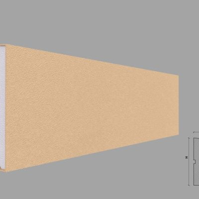 Solbanc/pervaz decorativ exterior FP218 dimensiuni 135x50x2000mm