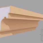 Solbanc/pervaz decorativ exterior FP219 dimensiuni 152x114x2000mm