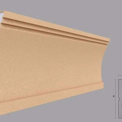 Brau decorativ de exterior FP304 dimensiuni 180x51x2000mm