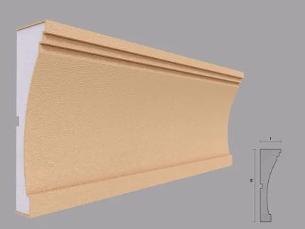 Brau decorativ de exterior FP304 dimensiuni 180x51x2000mm