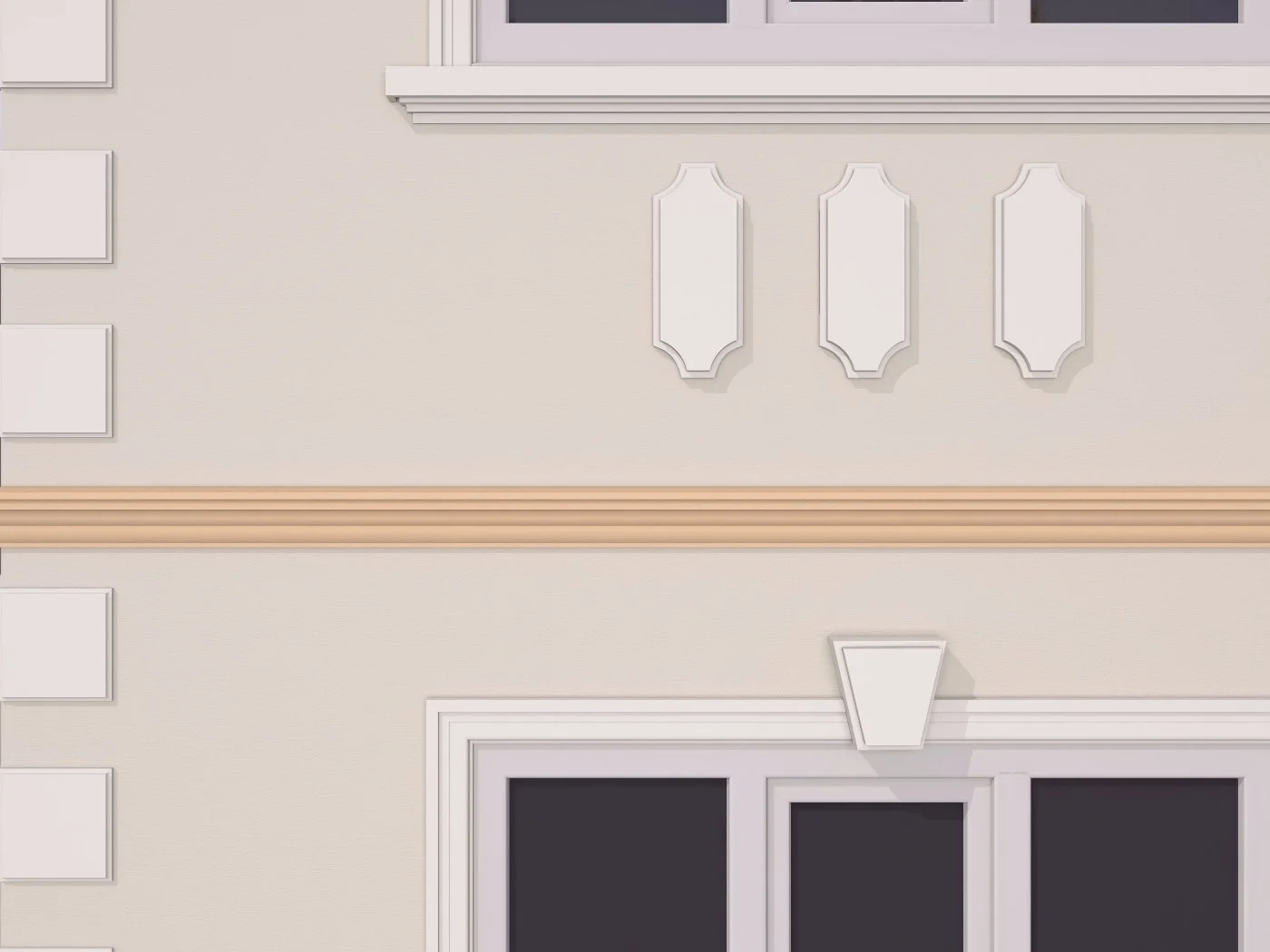 Brau decorativ de exterior FP305 dimensiuni 135x60x2000mm - imagine 2