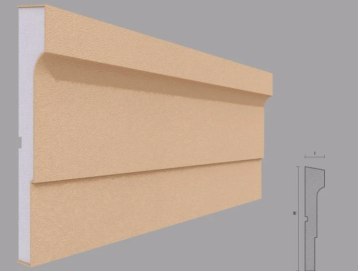 Brau decorativ de exterior FP306 dimensiuni 220x41x2000mm - imagine 1