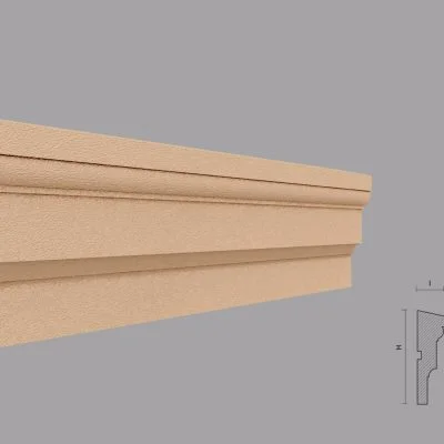 Brau decorativ de exterior FP309 dimensiuni 120x35x2000mm