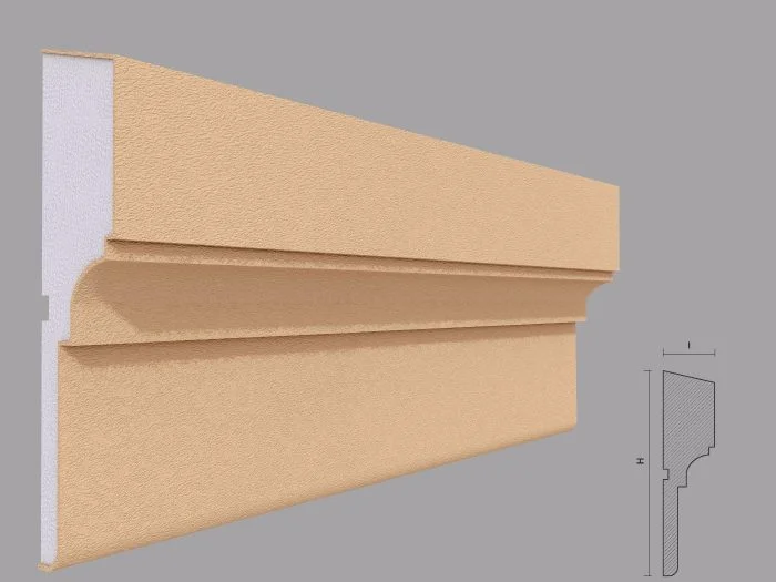 Brau decorativ de exterior FP313 dimensiuni 200x50x2000mm - imagine 1
