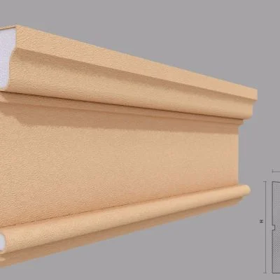 Brau decorativ de exterior FP314 dimensiuni 185x60x2000mm