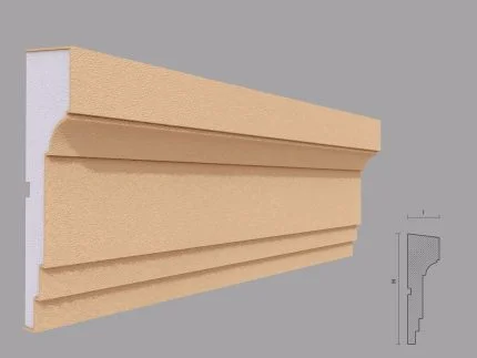 Brau decorativ de exterior FP315 dimensiuni 175x50x2000mm