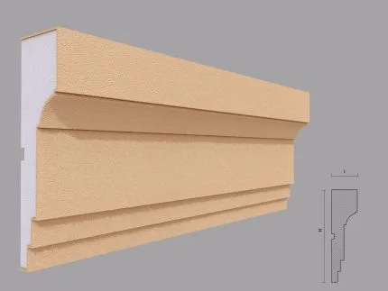 Brau decorativ de exterior FP316 dimensiuni 178x50x2000mm