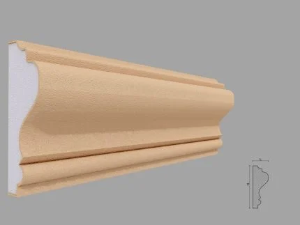 Brau decorativ de exterior FP320 dimensiuni 150x52x2000mm