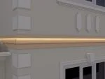 Brau decorativ de exterior FP324 dimensiuni 250x70x2000mm - imagine 3