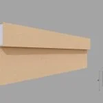 Brau decorativ de exterior FP325 dimensiuni 150x50x2000mm