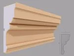 Cornisa decorativa de exterior FP411 dimensiuni 200x87x2000mm