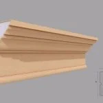 Cornisa decorativa de exterior FP418 dimensiuni 130x75x2000mm