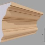 Cornisa decorativa de exterior FP427 dimensiuni 217x99x2000mm