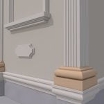 Baza pentru pilastru FP601