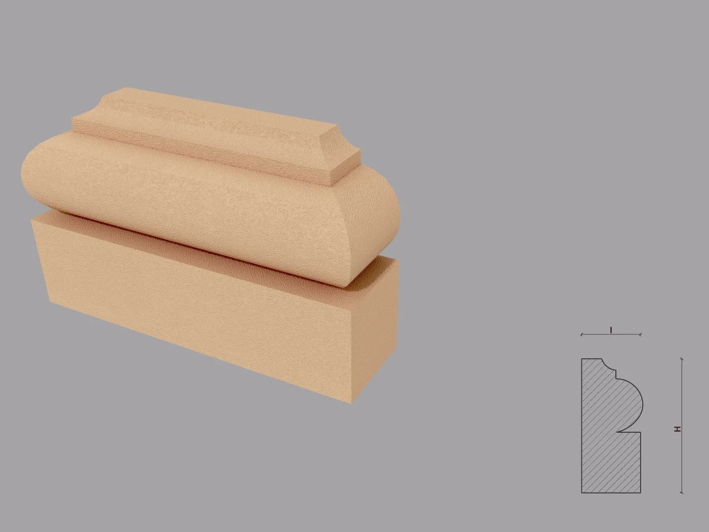 Baza pentru pilastru FP601 - imagine 2