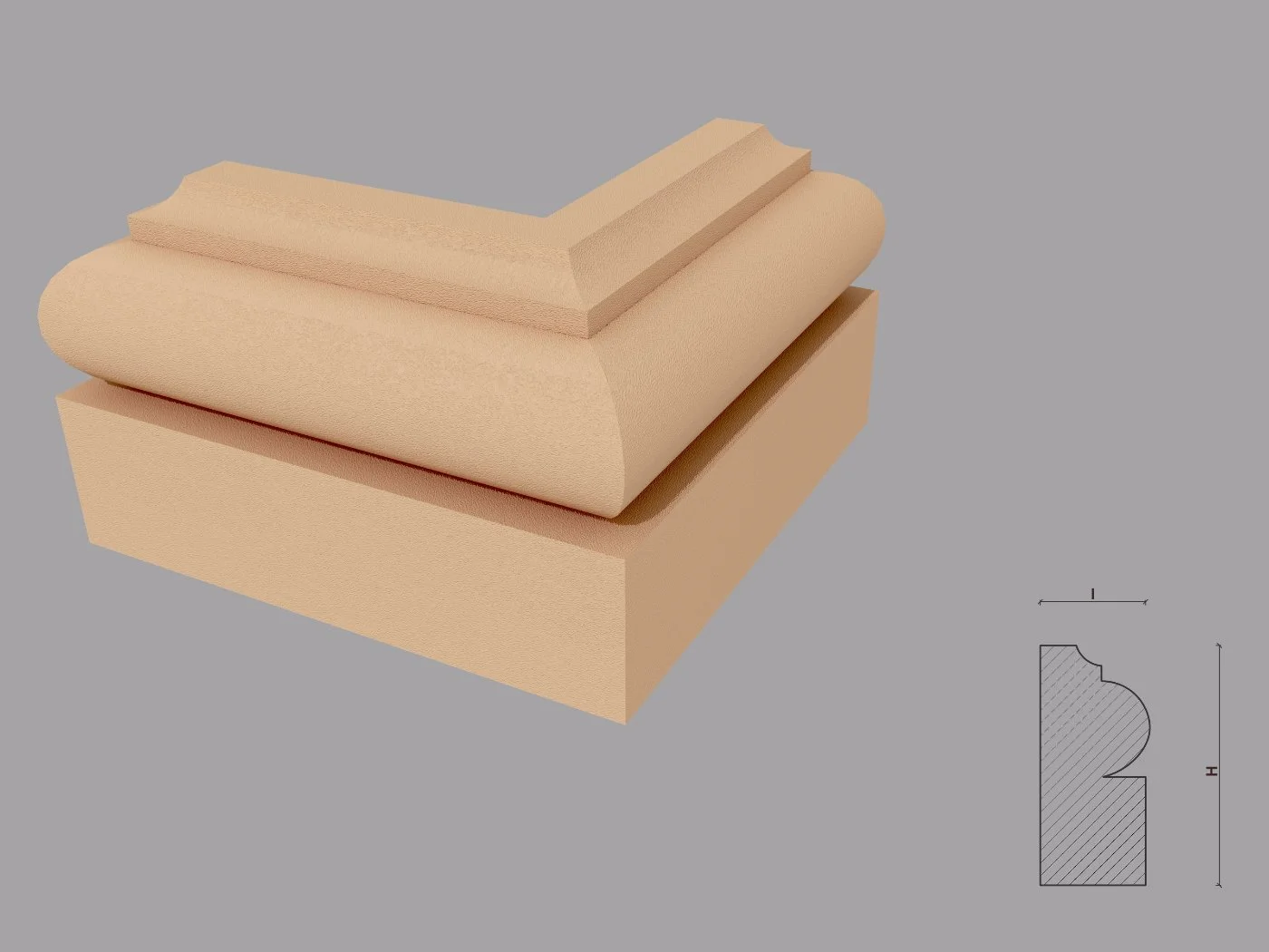 Baza pentru pilastru FP601 - imagine 3