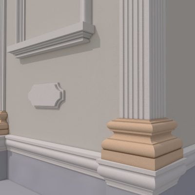 Baza pentru pilastru FP602