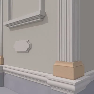 Baza pentru pilastru FP603